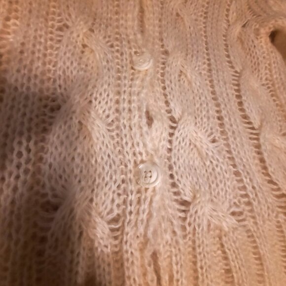 April Cornell cardigan, wool/mohair blend - Picture 4 of 4